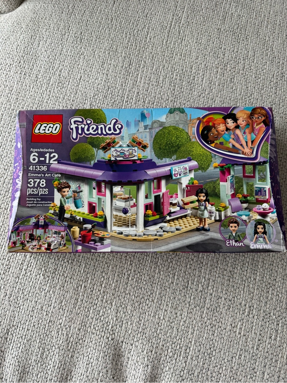 Lego Friends Purple and Pink Café Playset